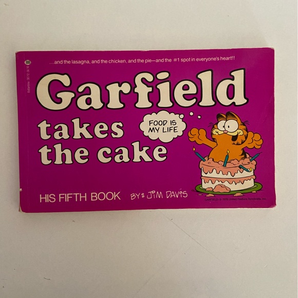 Garfield takes the cake 5th paperback book - Picture 1 of 2